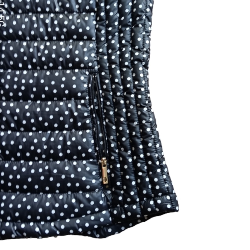 EUC • Tommy Hilfiger polka dot puffer vest - Picture 3 of 6